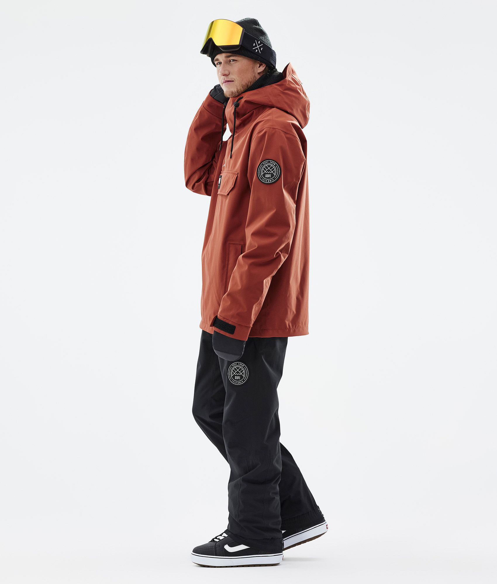 Dope Blizzard 2022 Men s Snowboard Jacket Rust