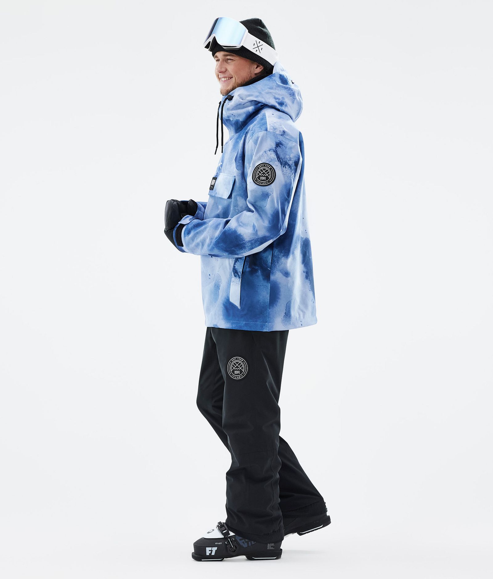 Dope Blizzard 2022 Ski Jacket Men Liquid Blue, Image 4 of 9