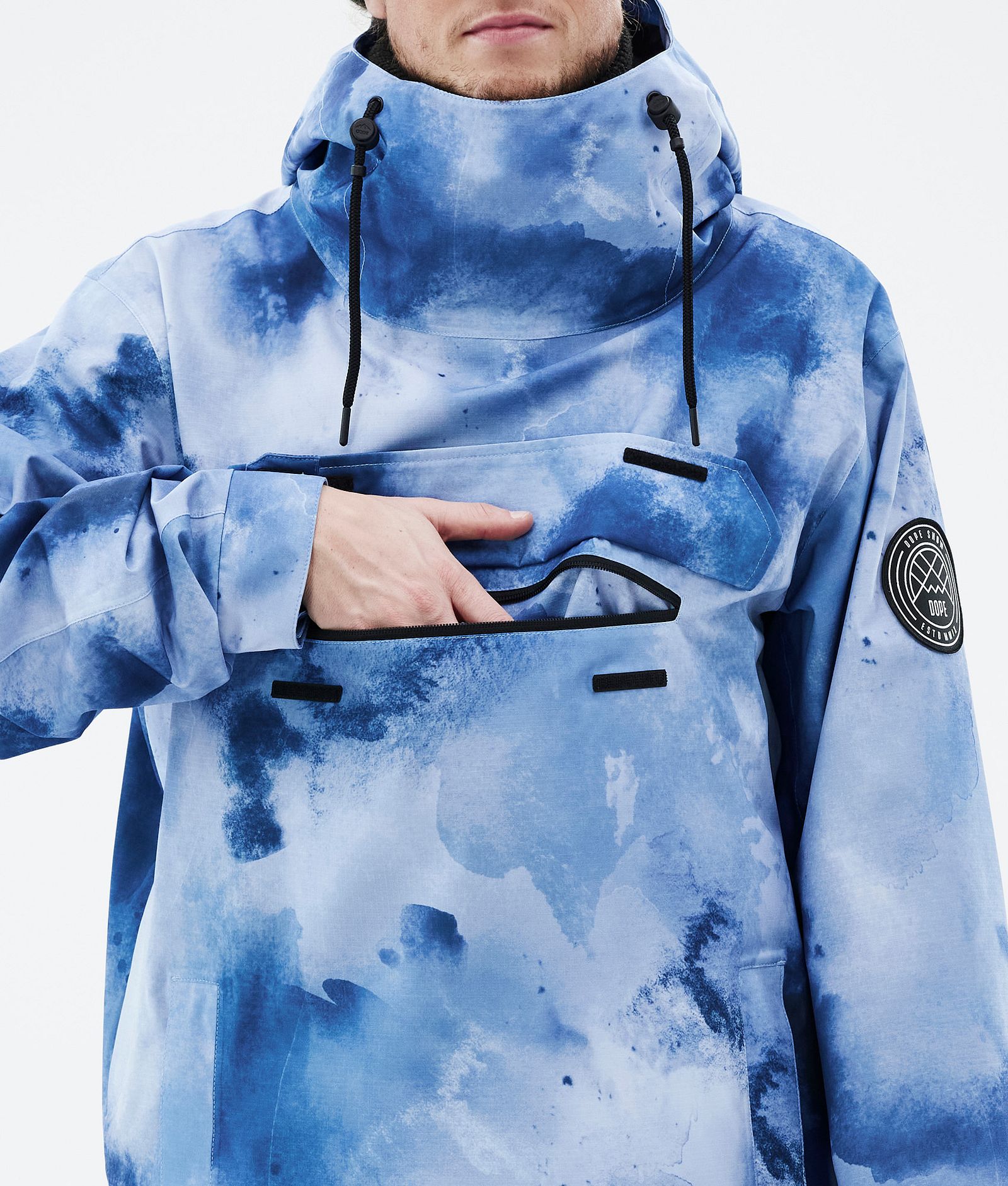 Dope Blizzard 2022 Veste Snowboard Homme Liquid Blue, Image 9 sur 9