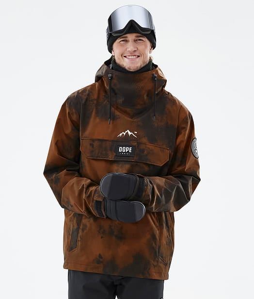Dope Blizzard 22 Kurtka Snowboardowa Mężczyźni Smudge Orange