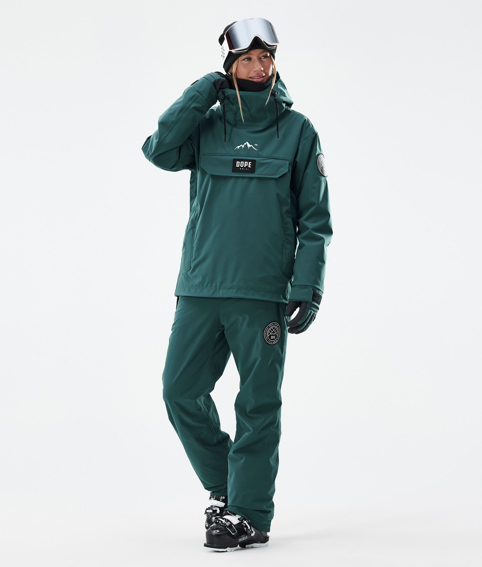 Dope Blizzard W Ski Jacket Women Bottle Green, Image 2 of 8