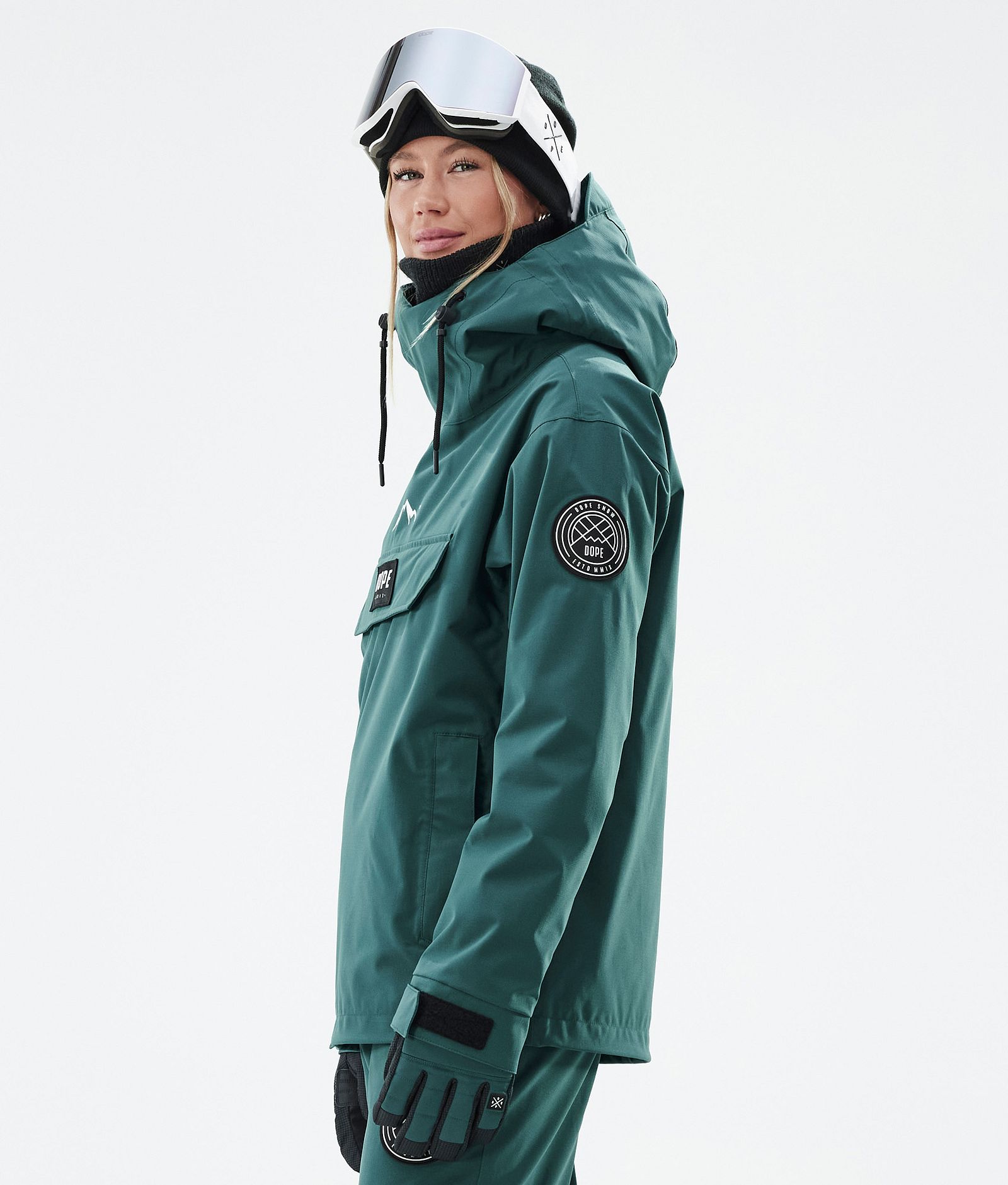 Dope Blizzard W Ski Jacket Women Bottle Green, Image 5 of 8