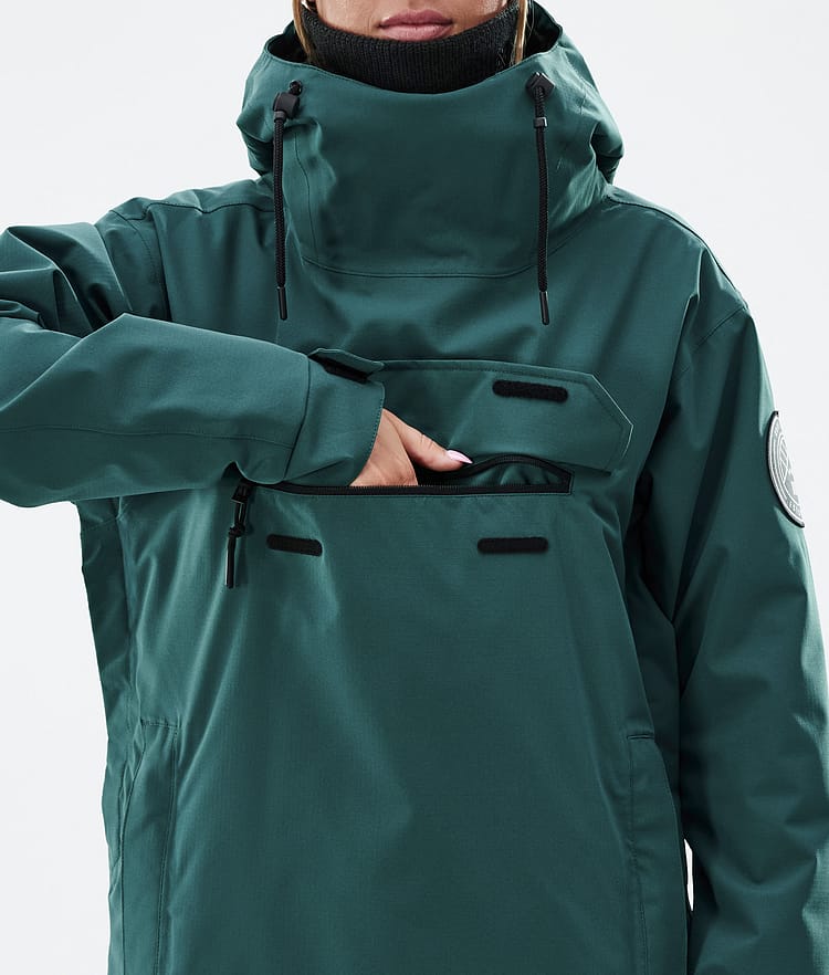 Dope Blizzard W Veste de Ski Femme Bottle Green, Image 8 sur 8