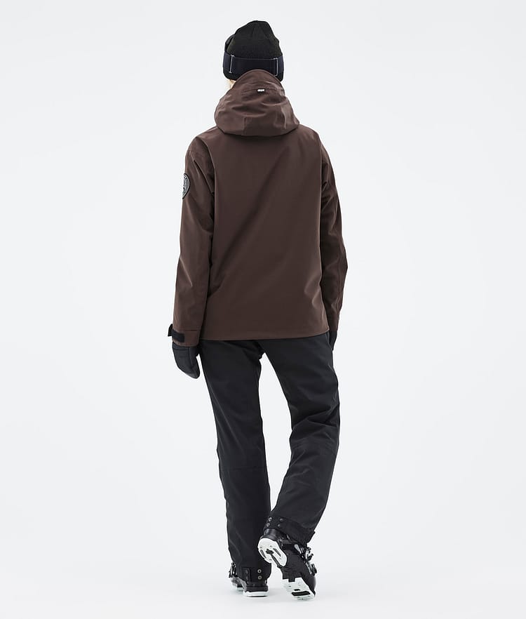 Dope Blizzard W 22 Lyžařská Bunda Dámské Brown, Obrázek 5 z 9