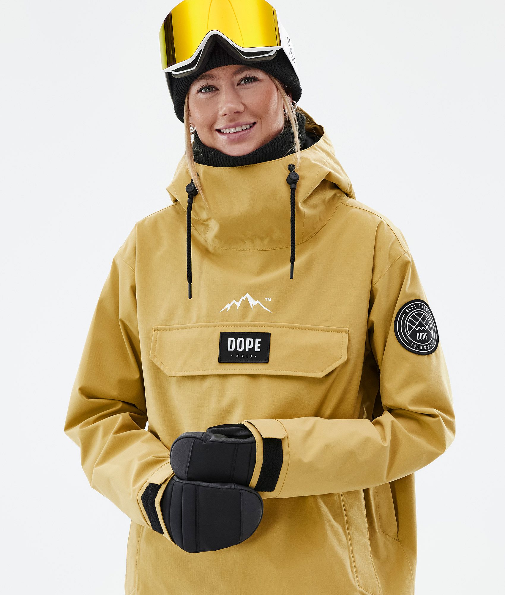 Veste de outlet ski jaune femme