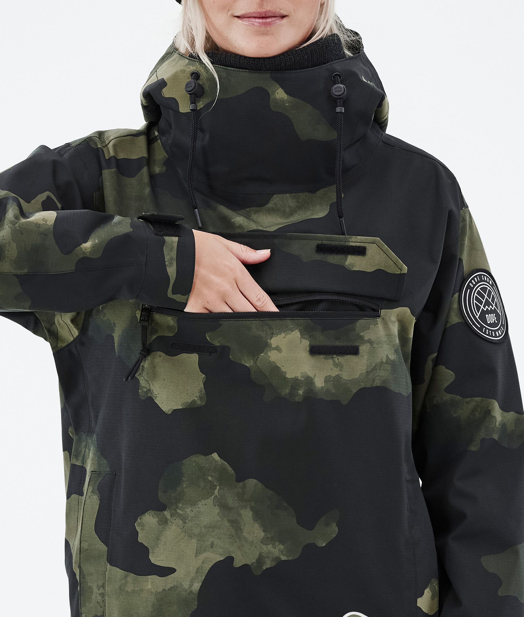 Snowboard on sale camo jacket