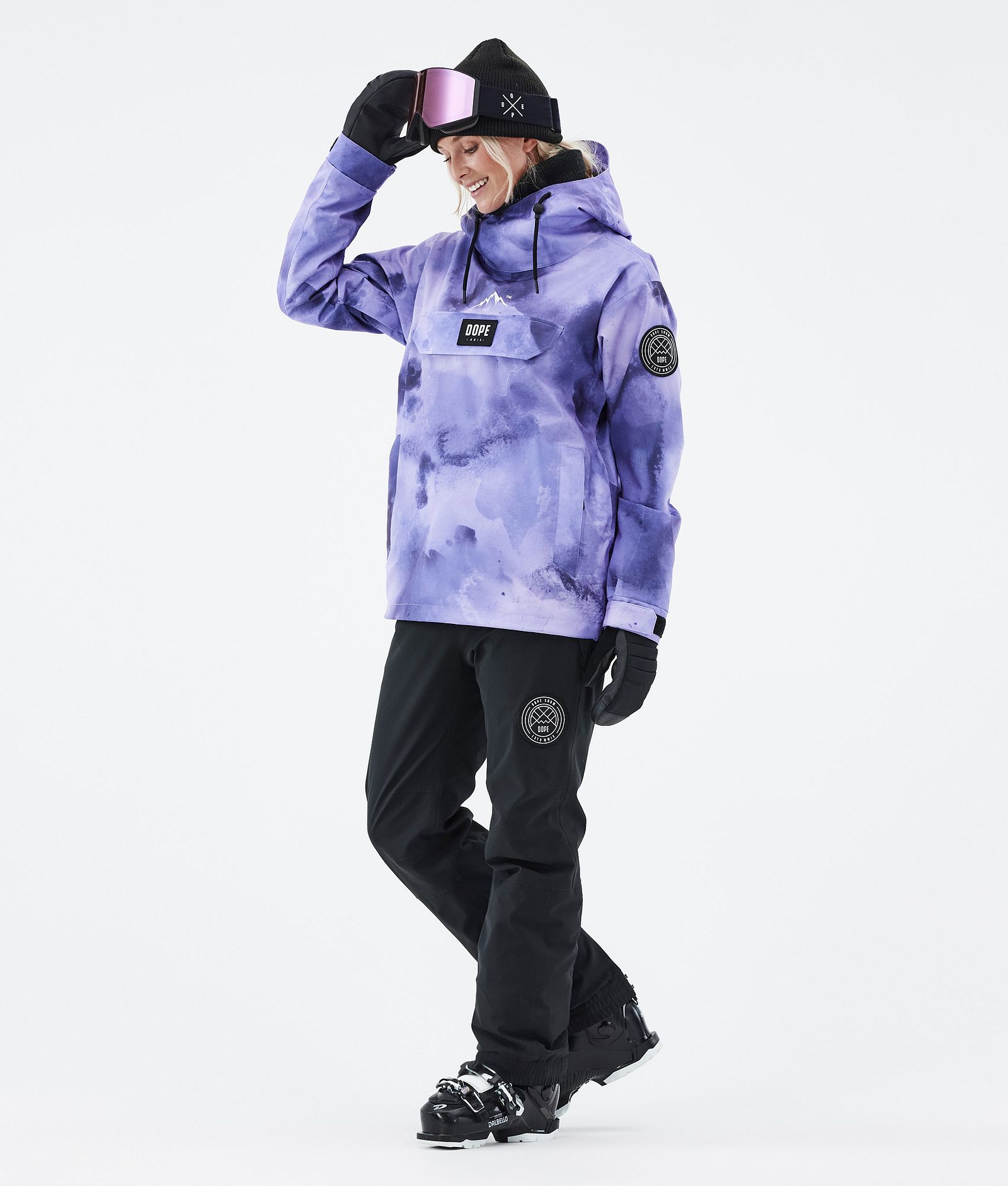 Dope Blizzard W 2022 Ski Jacket Women Liquid Violet, Image 3 of 9