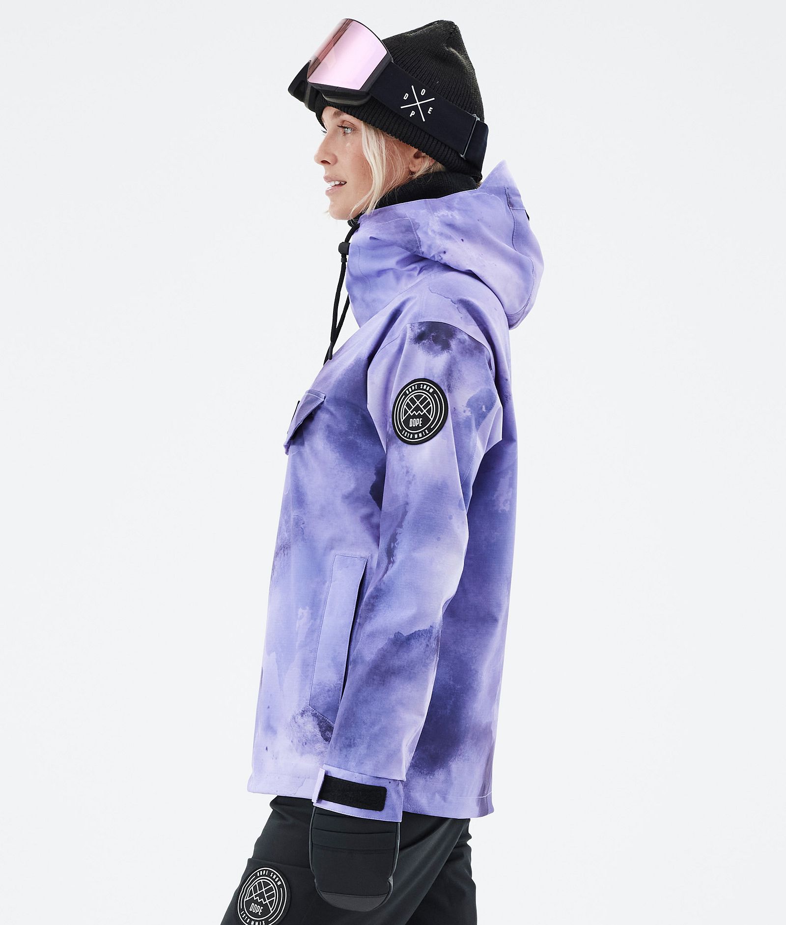 Dope Blizzard W 2022 Ski Jacket Women Liquid Violet, Image 6 of 9