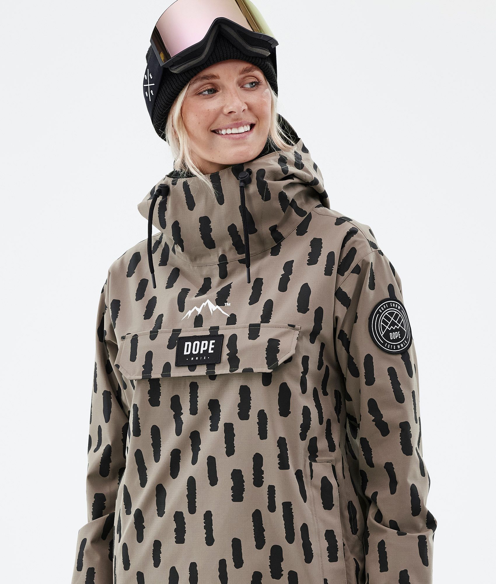 Leopard snowboard sale jacket