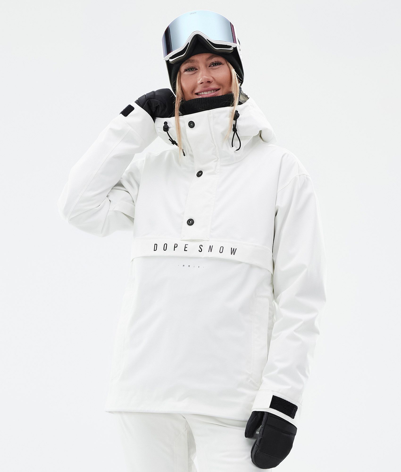 Womens white best sale snow jacket