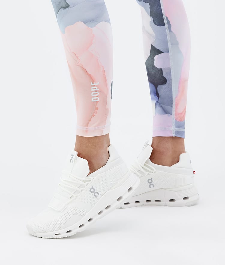 Dope Lofty Tech Leggings Dames Blot Peach, Afbeelding 8 van 8