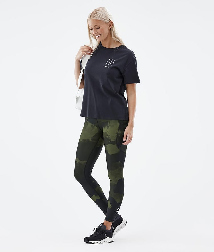 Dope Lofty Tech Leggings Mujer Green Camo, Imagen 3 de 8