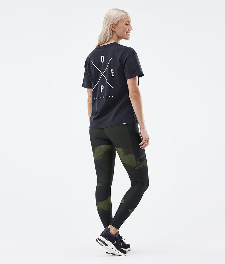 Dope Lofty Tech Leggings Mujer Green Camo, Imagen 4 de 8
