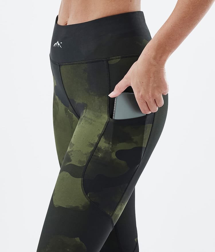 Dope Lofty Tech Leggings Mujer Green Camo, Imagen 5 de 8