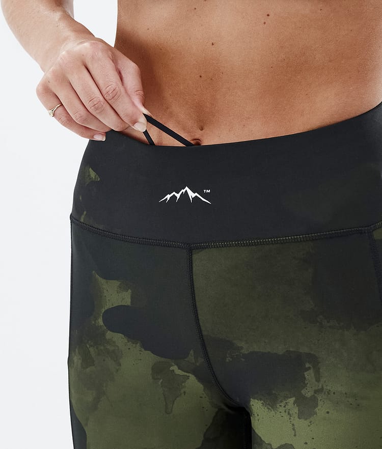 Dope Lofty Tech Leggings Mujer Green Camo, Imagen 6 de 8