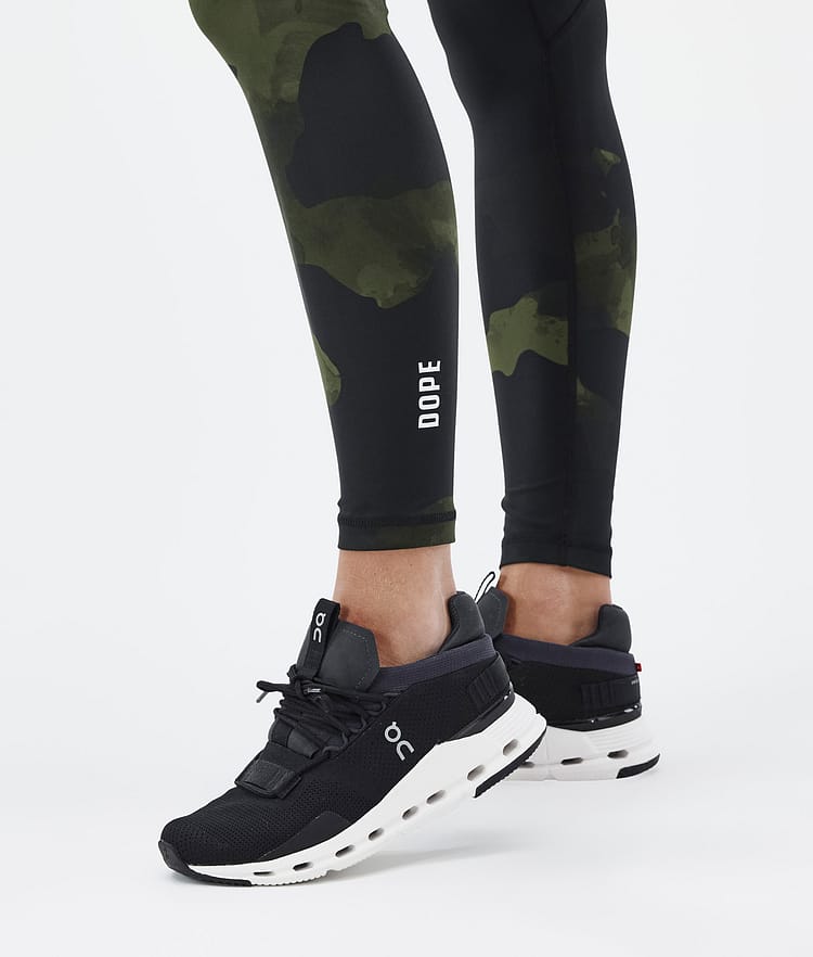 Dope Lofty Tech Leggings Mujer Green Camo, Imagen 8 de 8