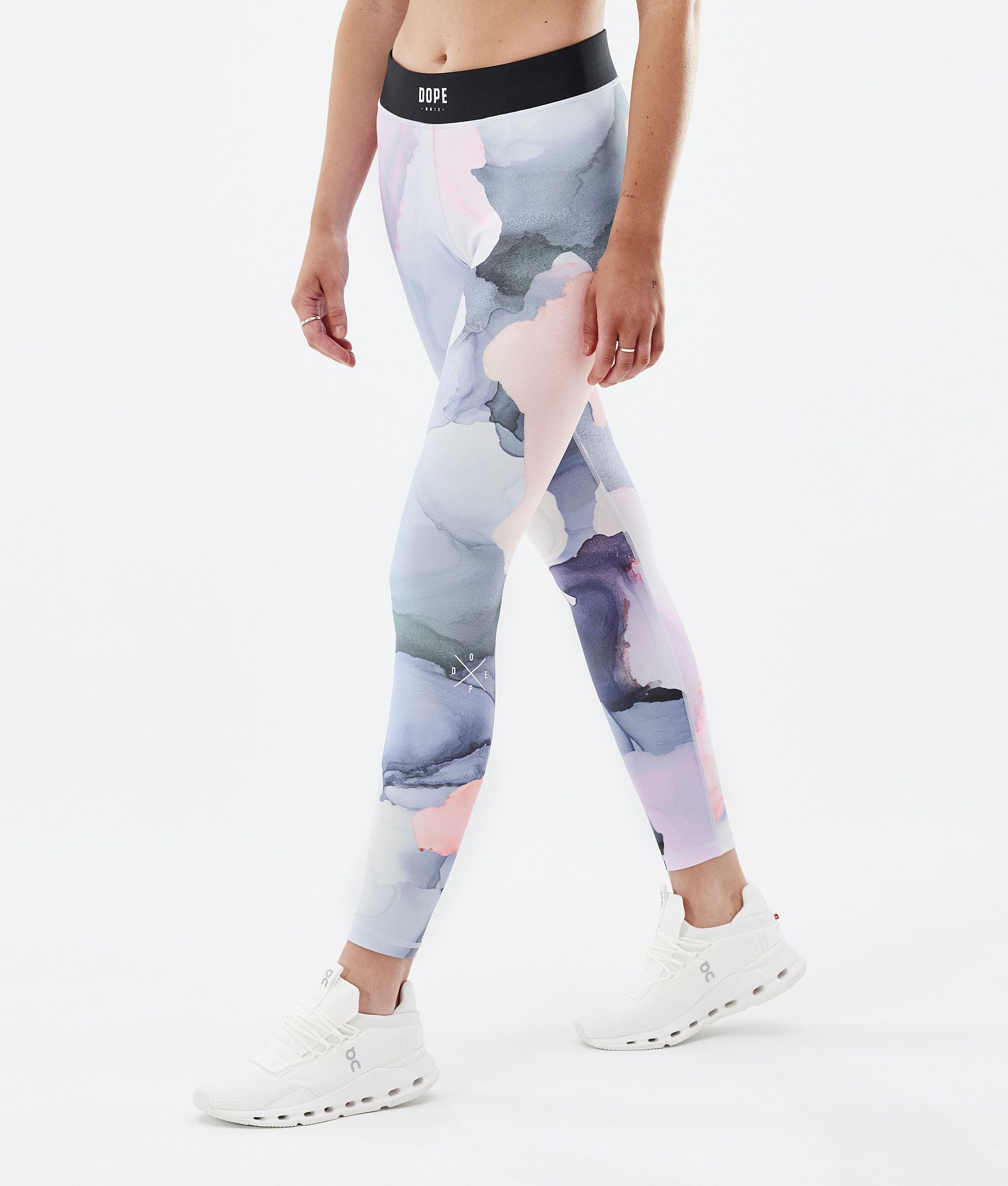 Peach cheap nike leggings