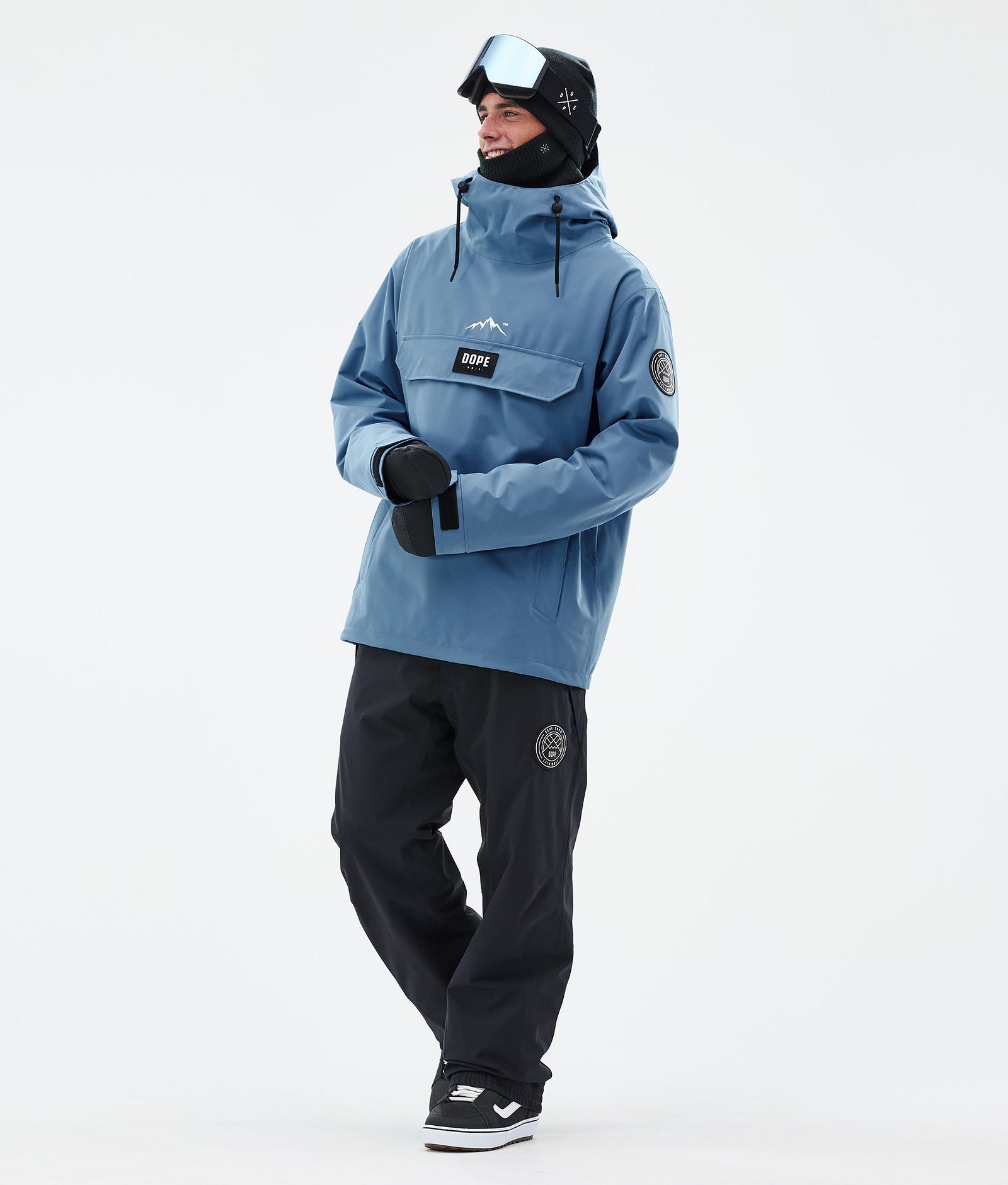 Dope Blizzard Snowboardjakke Herre Blue Steel, Billede 2 af 8