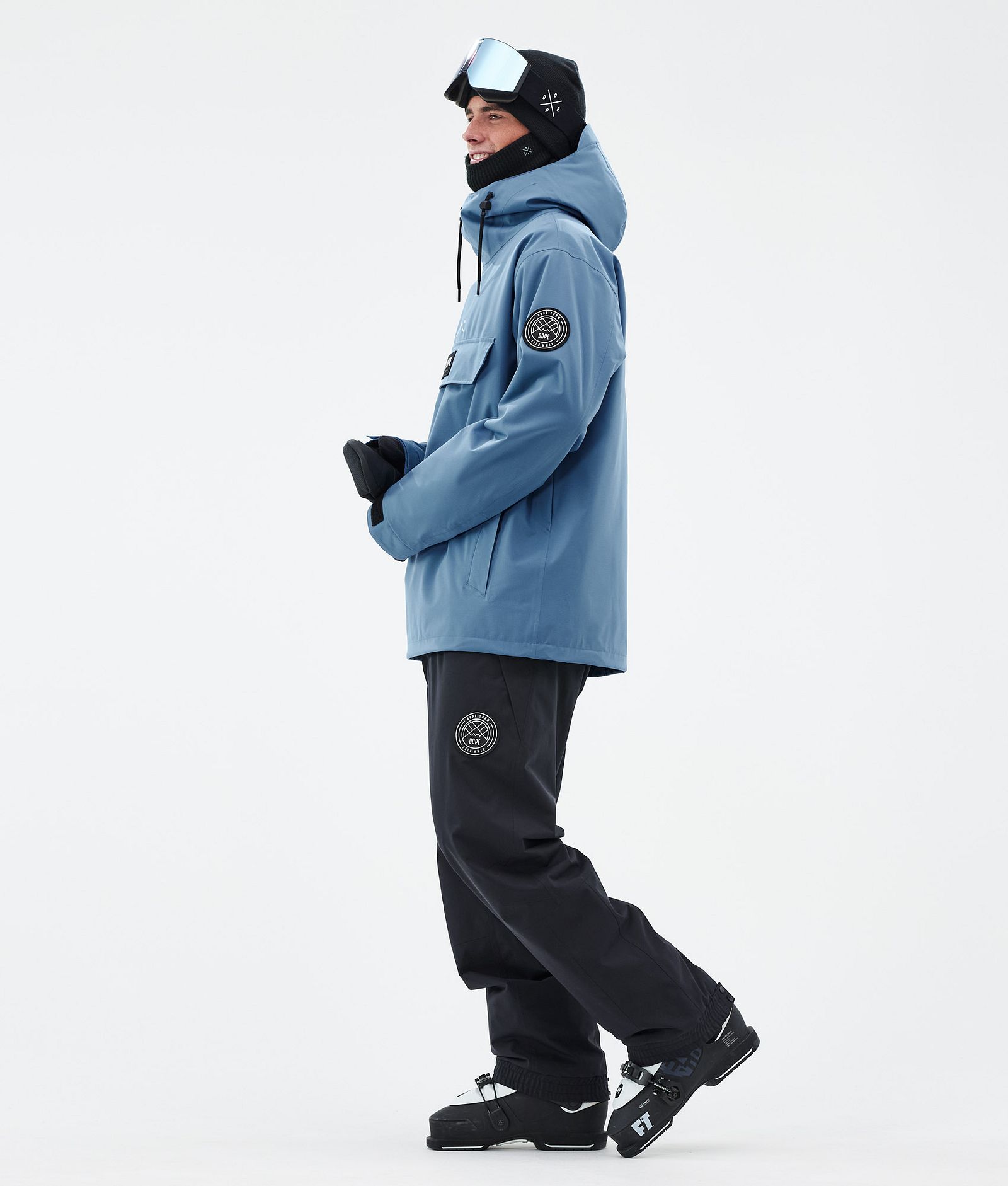 Dope Blizzard Ski Jacket Men Blue Steel, Image 3 of 8