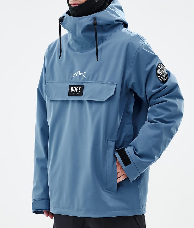 Dope Blizzard Ski Jacket Men Blue Steel, Image 7 of 8