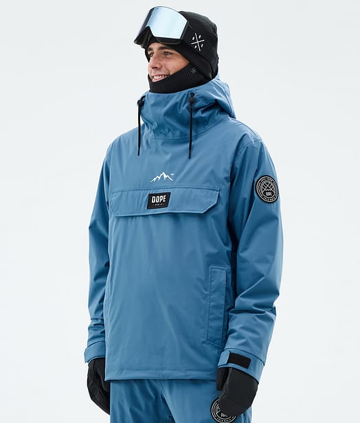 Dope Blizzard Chaqueta Snowboard Hombre Blue Steel