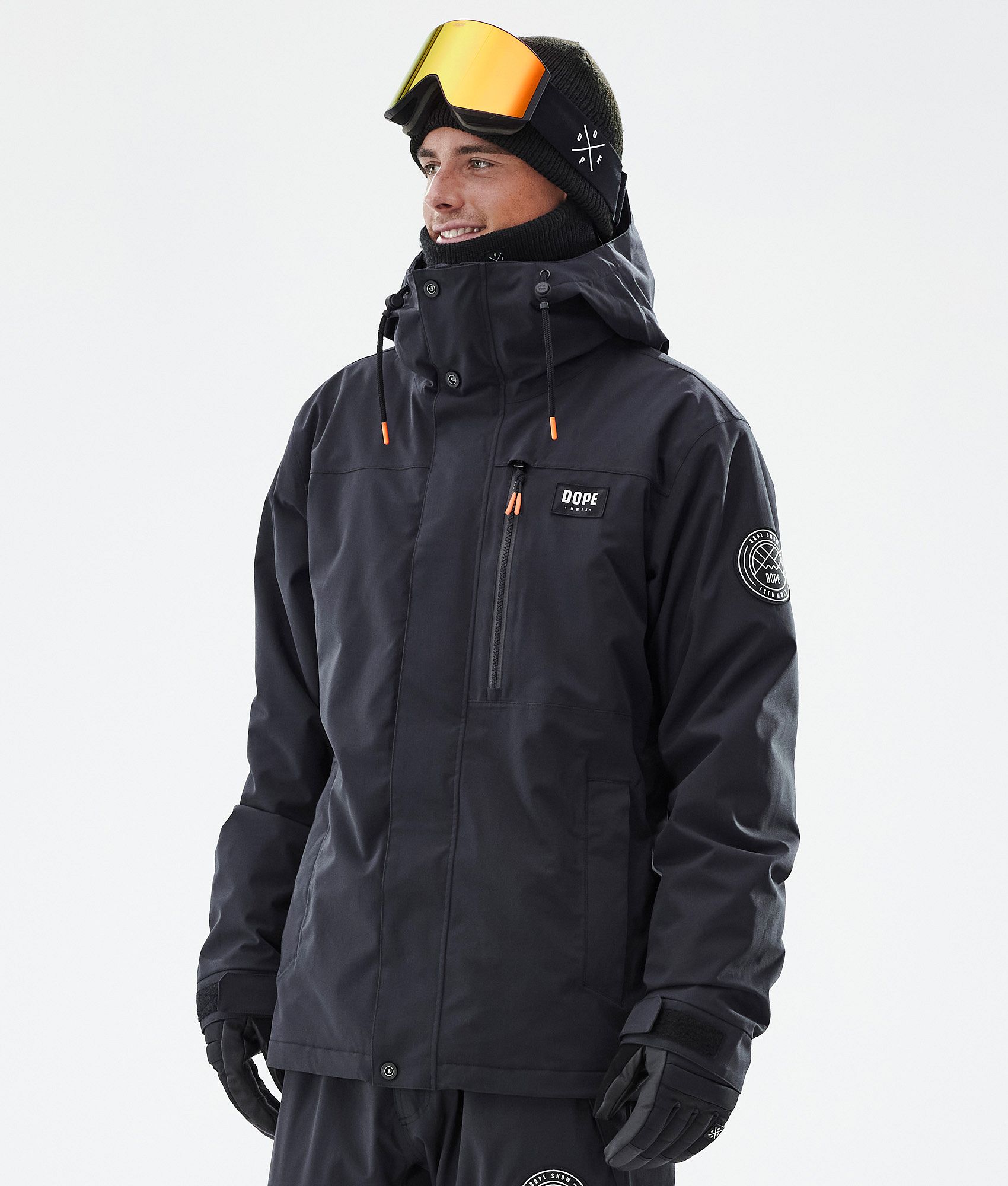 Black store snowboard jacket