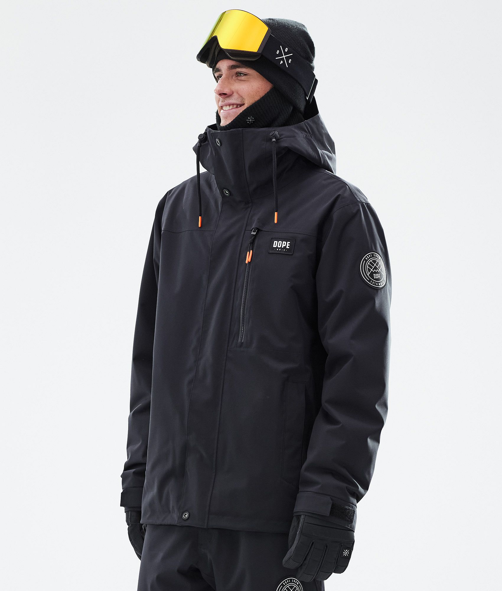 Dope Blizzard Full Zip Ski Jacket Men Black Ridestore UK