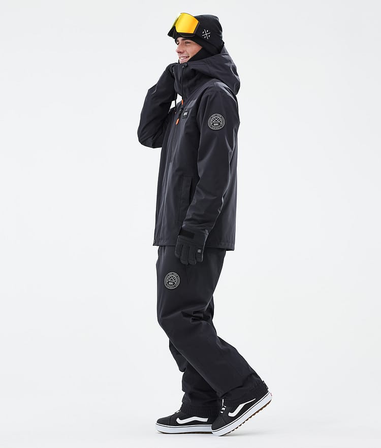 Dope Blizzard Full Zip Snowboard Jacket Men Black, Image 3 of 9