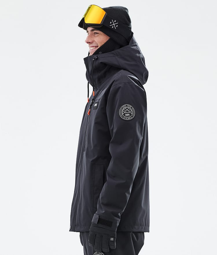 Dope Blizzard Full Zip Snowboard Jacket Men Black Renewed, Image 5 of 9