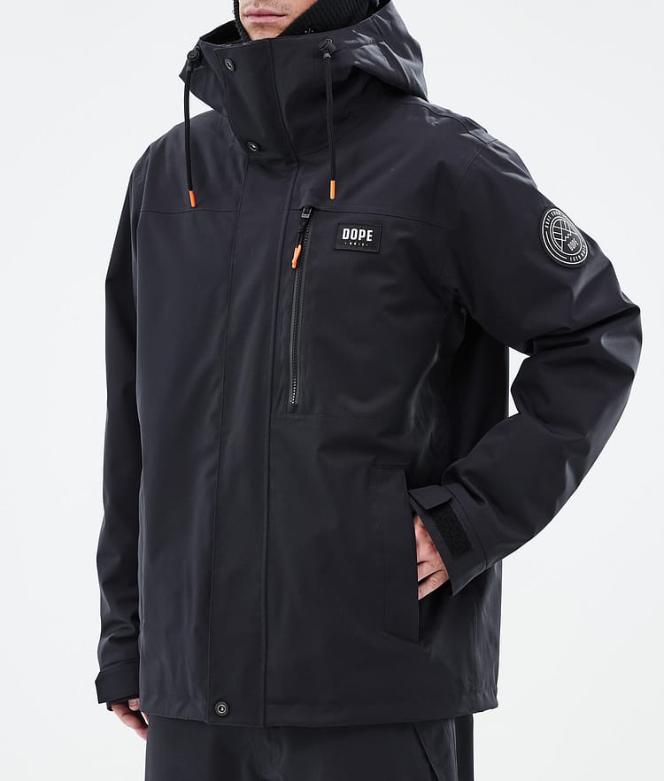 Dope Blizzard Full Zip Ski Jacket Men Black, Image 7 of 9