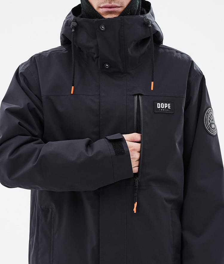 Dope Blizzard Full Zip Ski Jacket Men Black, Image 8 of 9