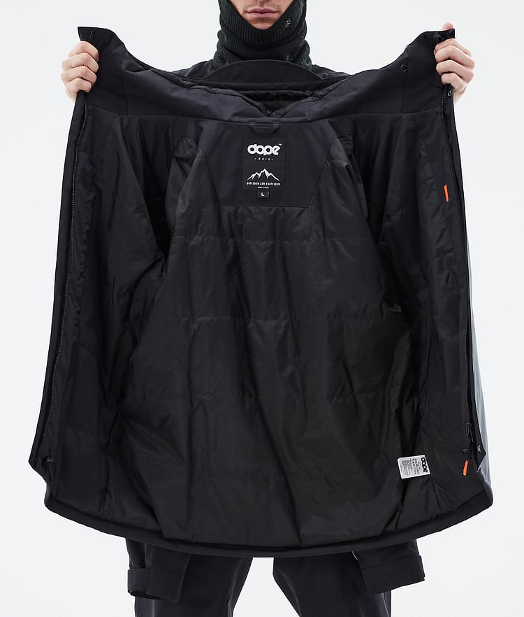 Dope Blizzard Full Zip 24 Lyžařská Bunda Pánské Black, Obrázek 9 z 9