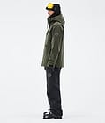 Dope Blizzard Full Zip Ski Jacket Men Olive Green, Image 3 of 9