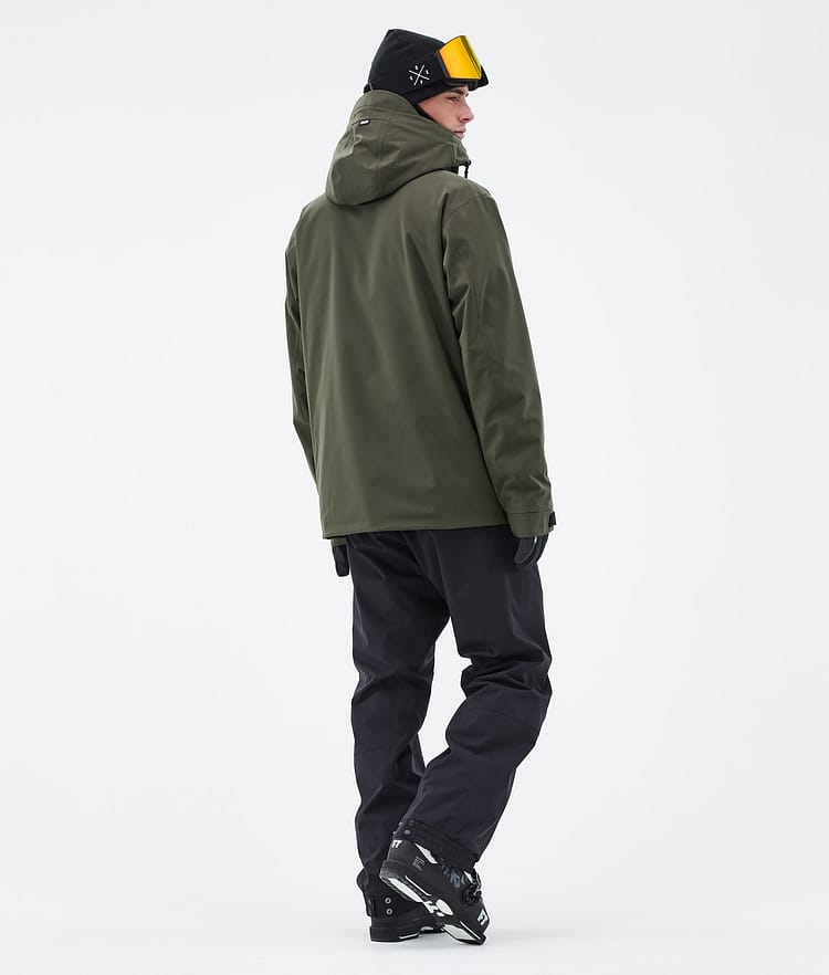 Dope Blizzard Full Zip Ski Jacket Men Olive Green, Image 4 of 9