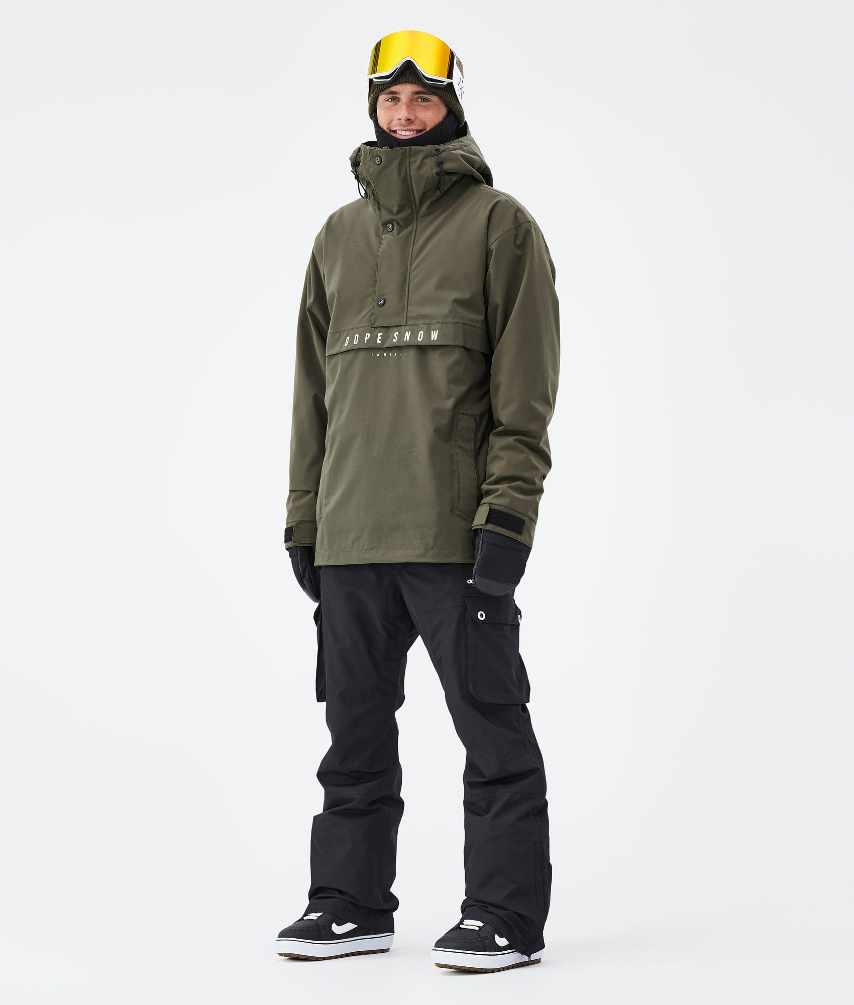 Olive store snowboard jacket