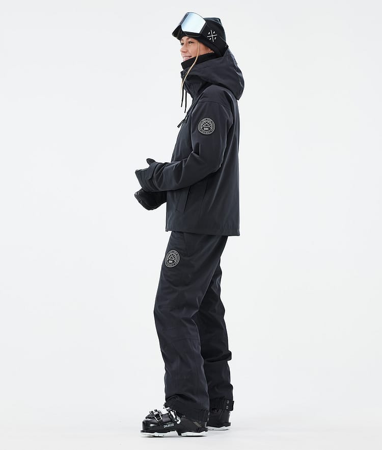 Dope Blizzard W Full Zip Ski Jacket Women Black, Image 4 of 10