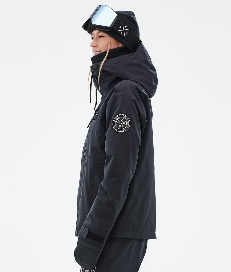 Dope Blizzard W Full Zip Veste de Ski Femme Black, Image 6 sur 10