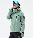 Dope Blizzard W Full Zip 24 Snowboardjacke Damen Faded Green