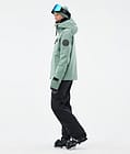 Dope Blizzard W Full Zip Veste de Ski Femme Faded Green, Image 4 sur 10