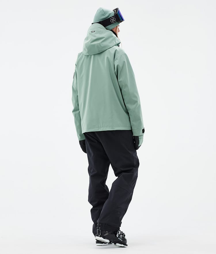 Dope Blizzard W Full Zip 24 Veste de Ski Femme Faded Green, Image 5 sur 10