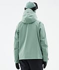 Dope Blizzard W Full Zip Veste de Ski Femme Faded Green, Image 7 sur 10