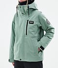 Dope Blizzard W Full Zip Skijacke Damen Faded Green, Bild 8 von 10