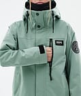 Dope Blizzard W Full Zip Veste de Ski Femme Faded Green, Image 9 sur 10