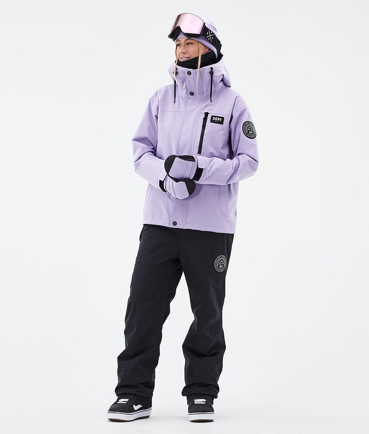 Dope Blizzard W Full Zip Snowboard jas Dames Faded Violet, Afbeelding 3 van 10