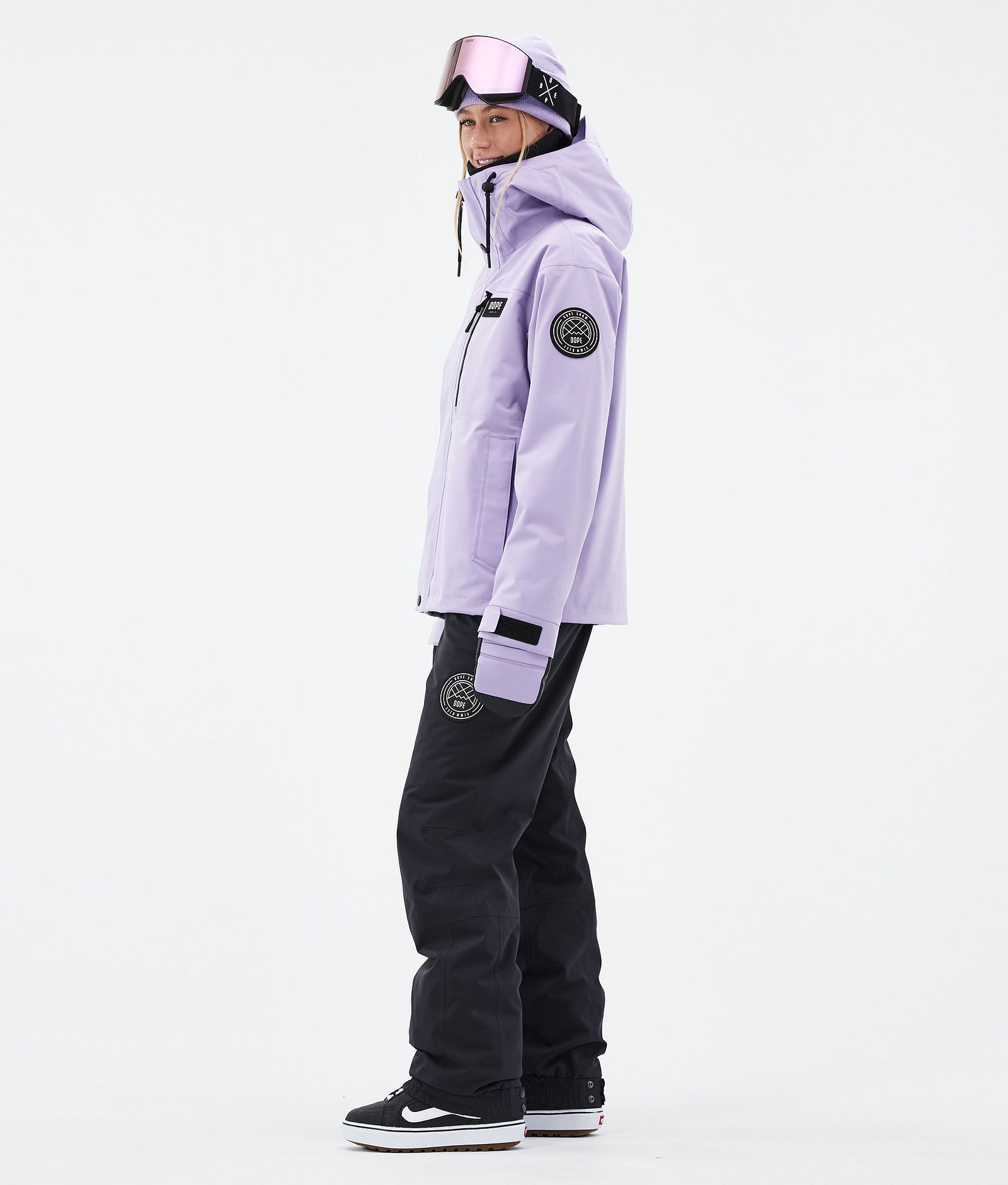 Dope Blizzard W Full Zip Snowboard Jacket Women Faded Violet, Image 4 of 10