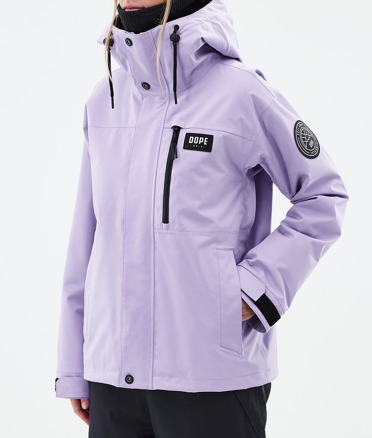 Dope Blizzard W Full Zip 24 Lyžařská Bunda Dámské Faded Violet, Obrázek 8 z 10