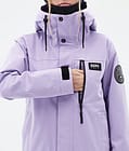 Dope Blizzard W Full Zip Veste Snowboard Femme Faded Violet, Image 9 sur 10