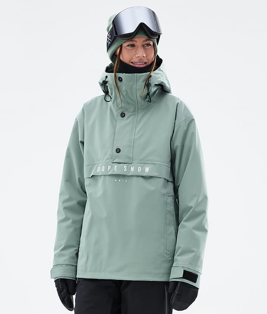 Dope Legacy W Veste Snowboard Femme Faded Green