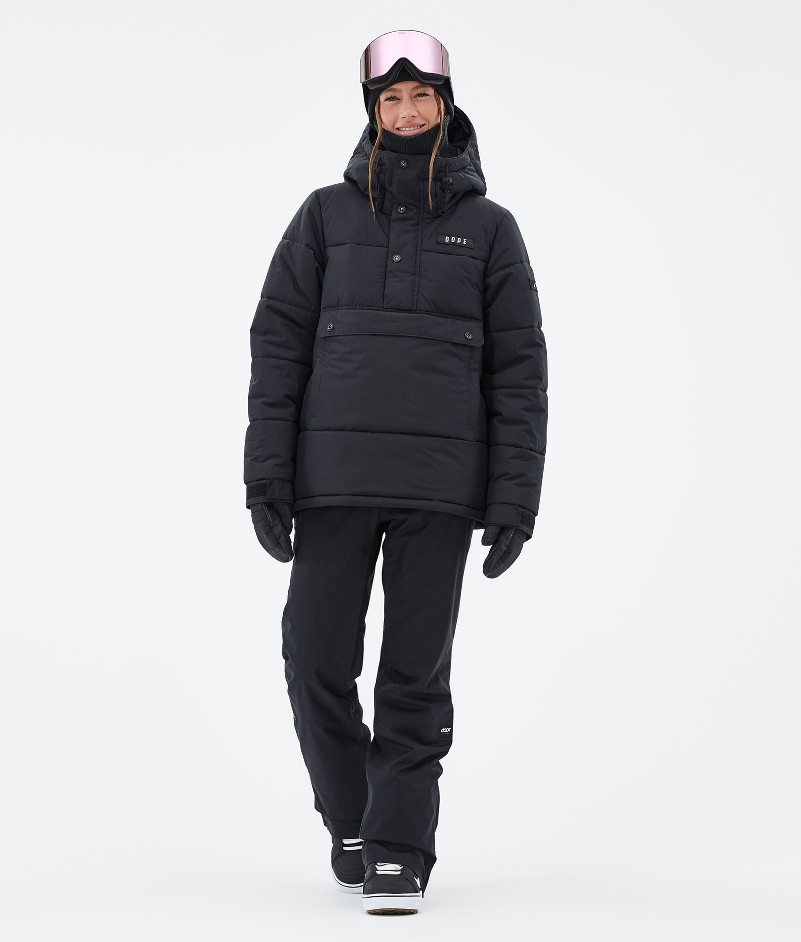 Dope Puffer W Veste Snowboard Femme Black, Image 2 sur 8