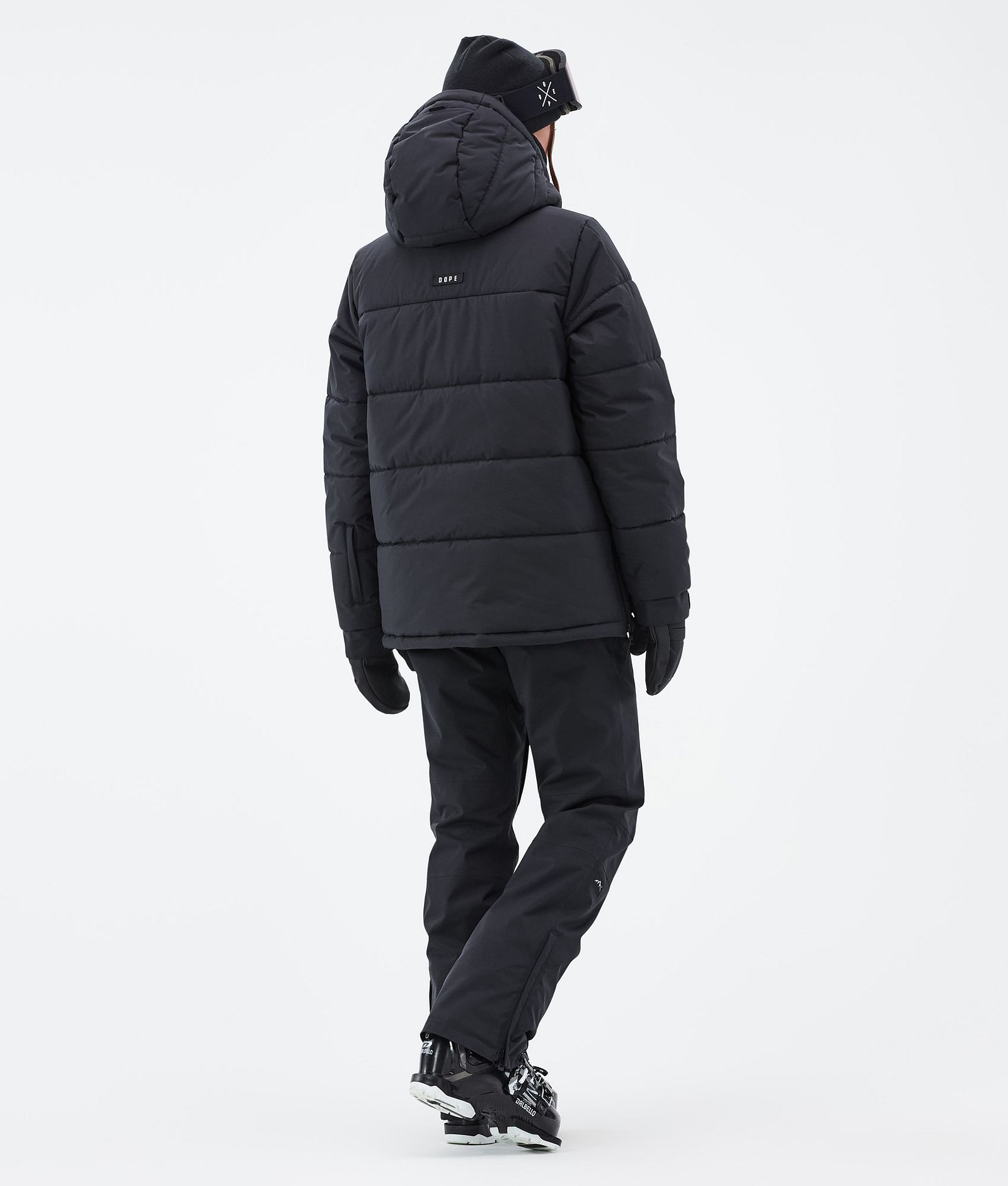 Dope Puffer W Skijakke Dame Black, Billede 4 af 8